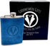 Team Groom Leather Wrapped Hip Flask Bachelor Party Must-Have
